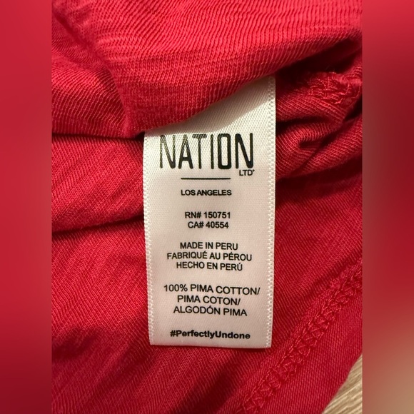 NWOT Nation LTD Hillary Romance Tee - Picture 8 of 8